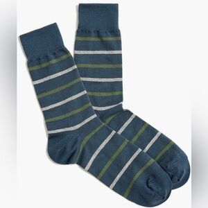 J. Crew Men’s Striped socks - CB209 - NWT - One Size